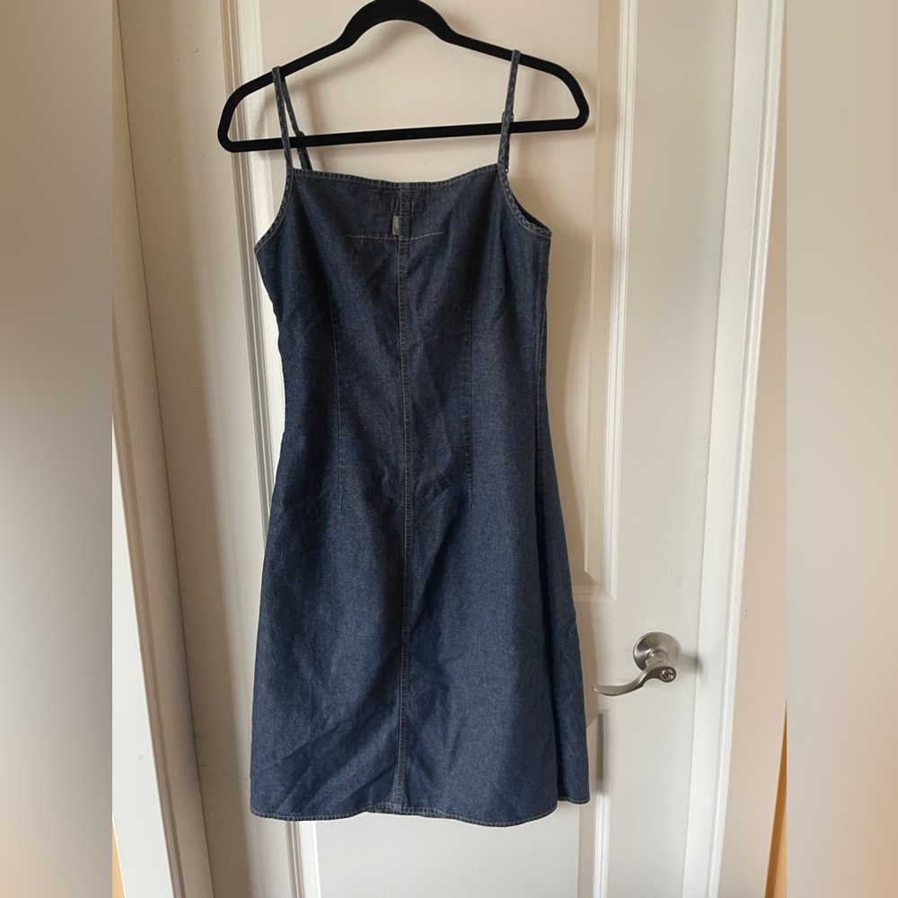 Esprit Denim Spaghetti Strap Dress
